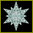 Klöppelbrief Sternendecke 40 cm