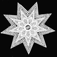 Klöppelbrief Sternendecke 44 cm –II