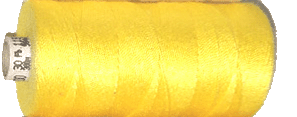 Mara Garn St. 30 -300m -leuchtend gelb-sehr reißfest - feiner Glanz-ausgezeichnet zu klöppeln